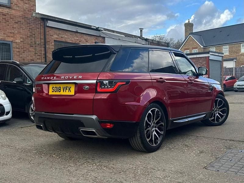 Used Land Rover Range Rover Sport HSE 306 HP (225 kW) 2018 Red SUV