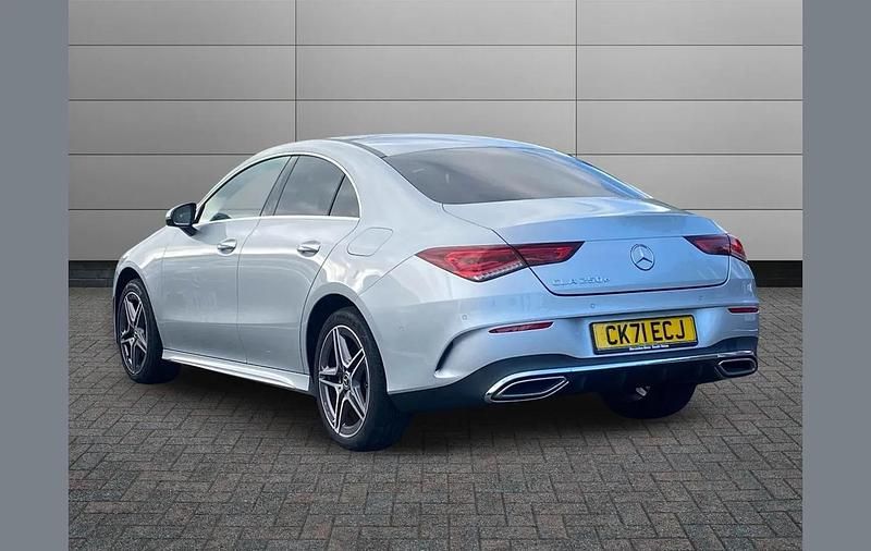 Used Mercedes CLA250e AMG Line Premium Plus 214 HP (157 kW) 2021 Silver Sedan