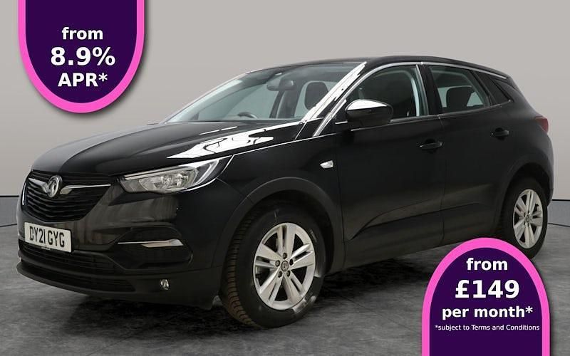 Black Used 2021 Vauxhall Grandland X S SUV | £11,211 (Super price) - Image 1/3