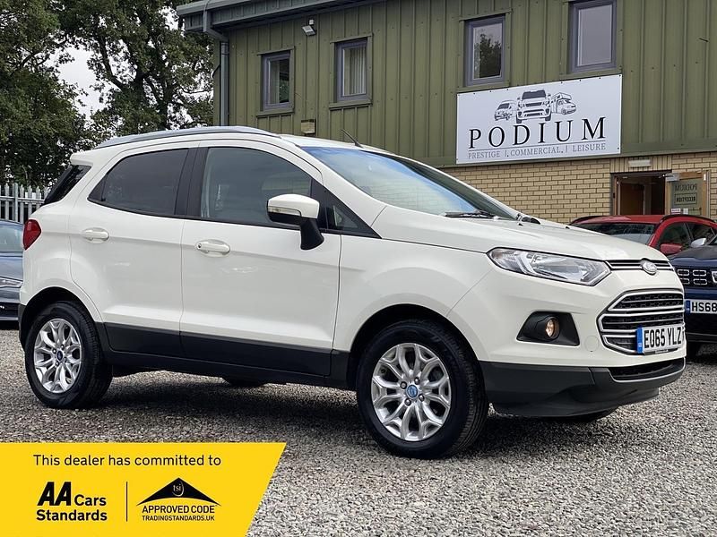 White Used 2015 Ford Ecosport Zetec SUV | £4,490 (Fair price) - Image 1/3