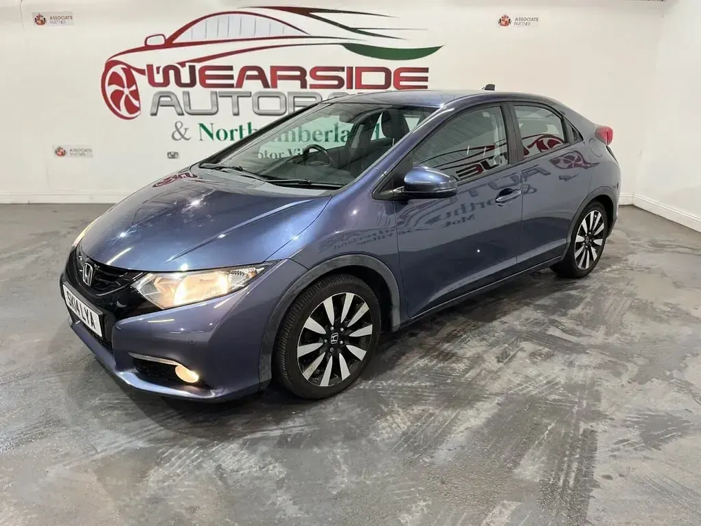 Used Honda Civic SE Plus 142 HP (104 kW) 2014 Blue Hatchback