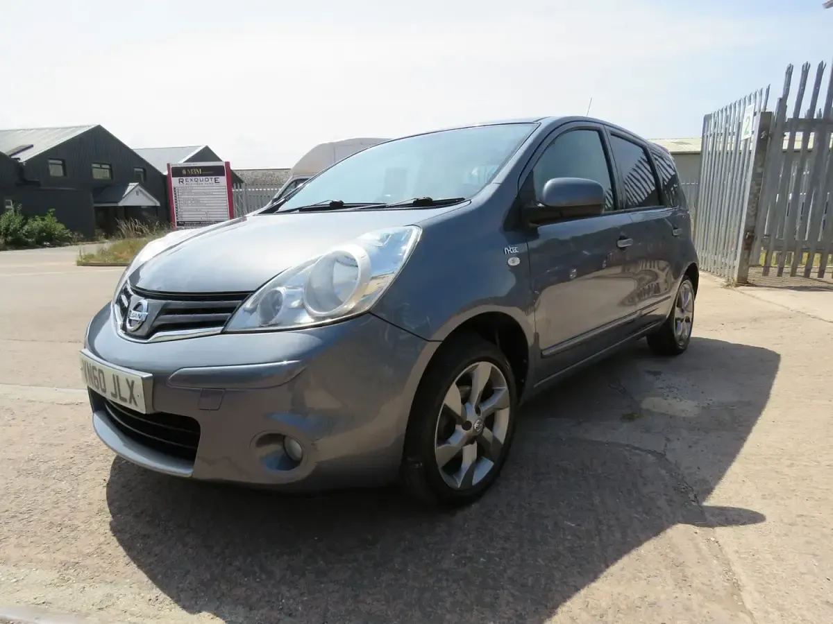 Used Nissan Note N-TEC 88 HP (64 kW) 2010 Grey Hatchback