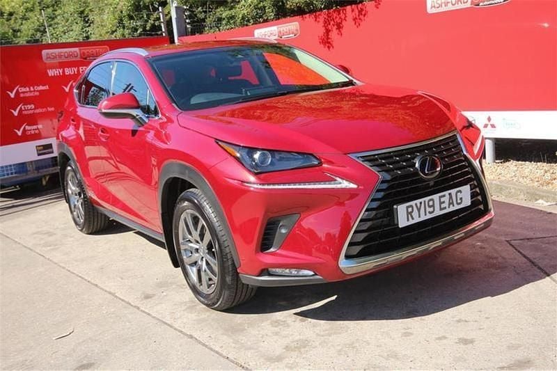 Red Used 2019 Lexus NX300h SUV | £19,995 (Fair price) - Image 1/3