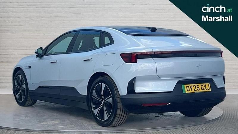 Silver Used 2025 Polestar 4 Plus SUV | £41,514 (Good price) - Image 1/4