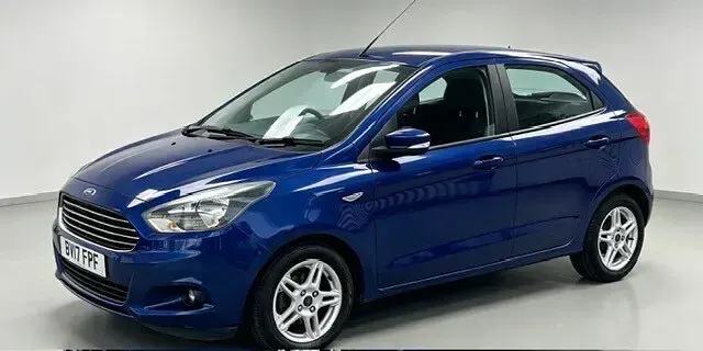 Used Ford Ka Plus Zetec 2017 Blue Hatchback