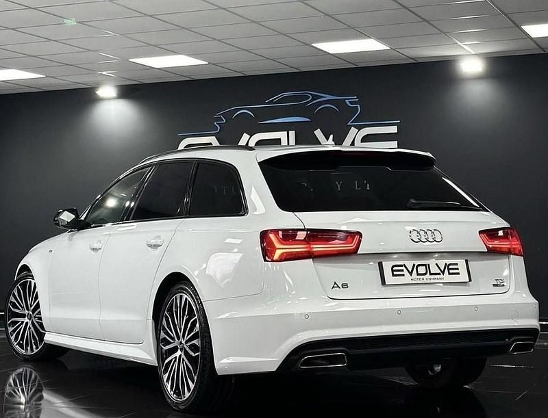 Used Audi A6 Black Edition 272 HP (200 kW) 2019 White Estate