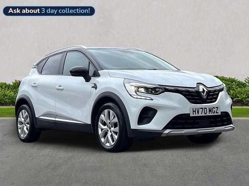 White Used 2020 Renault Captur Iconic SUV | £9,849 (Fair price) - Image 1/4