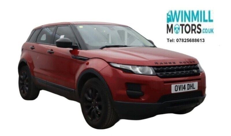 Red Used 2014 Land Rover Range Rover evoque Pure SUV | £5,295 (Expensive) - Image 1/4