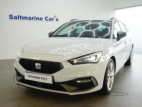 White Used 2020 Seat Leon FR Estate | £14,990 (Fair price) - Image 1/4