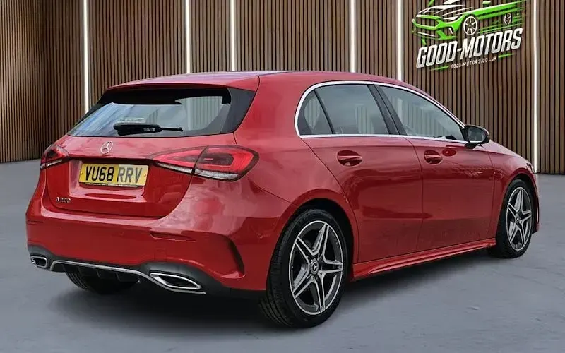 Used Mercedes A200 Executive 163 HP (119 kW) 2018 Red Hatchback