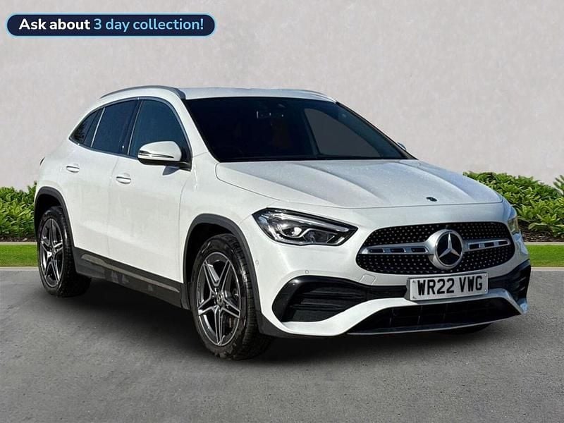 White Used 2022 Mercedes GLA200 AMG Line Premium SUV | £26,989 (Fair price) - Image 1/4