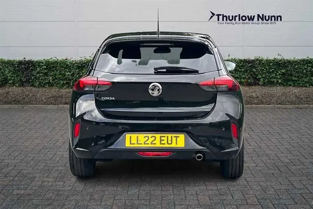 Used Vauxhall Corsa Edition 100 HP (73 kW) 2022 Black Hatchback