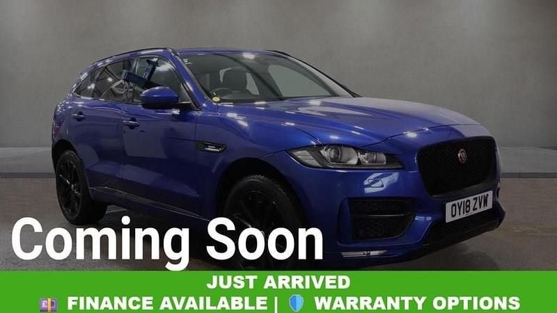 Used Jaguar F-Pace R-Sport 180 HP (132 kW) 2018 Blue SUV