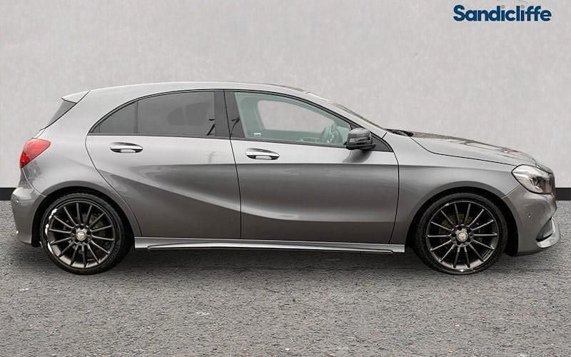 Used Mercedes A200 AMG Line Premium Plus 136 HP (100 kW) 2018 Grey Hatchback