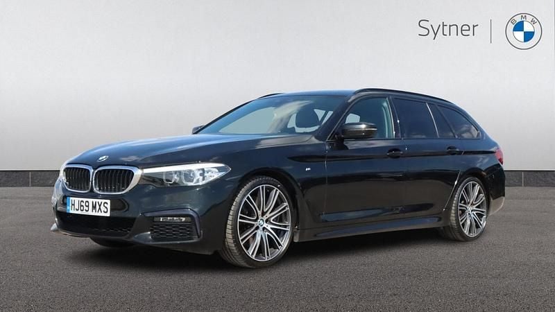 Black Used 2019 BMW 540 M Sport Estate | £29,000 (Fair price) - Image 1/4
