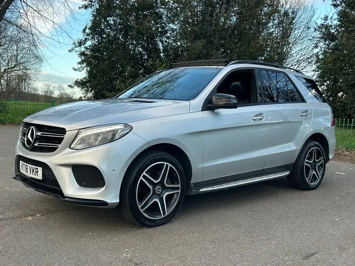 Used Mercedes GLE250 AMG 204 HP (150 kW) 2018 Silver SUV