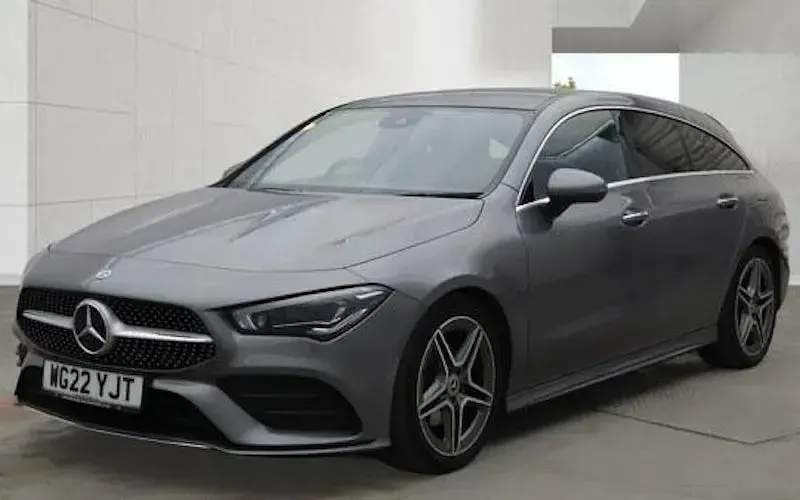 Used Mercedes CLA180 AMG line 136 HP (100 kW) 2022 Grey Coupe