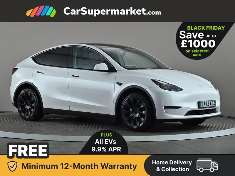 White Used 2022 Tesla Model Y Long Range AWD SUV | £25,697 (Fair price) - Image 1/3
