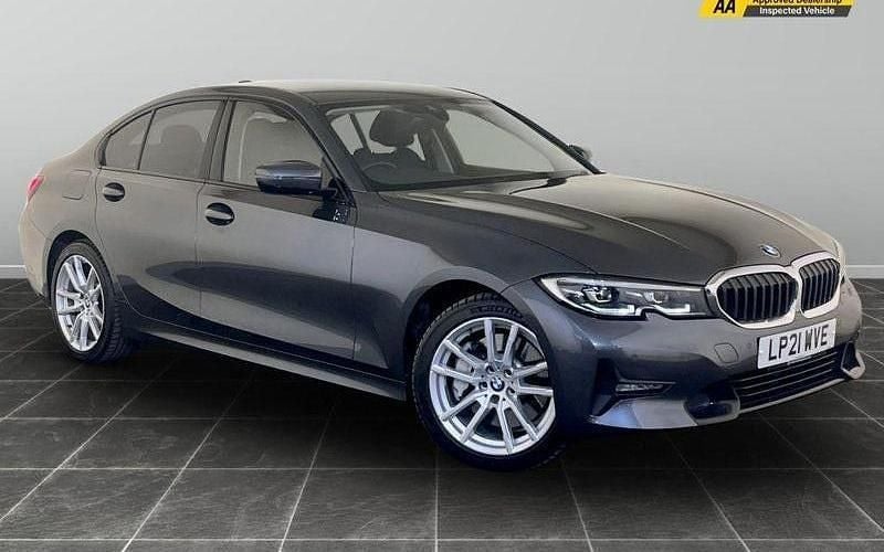 Grey Used 2021 BMW 330e Sport Line Sedan | £20,995 (Good price) - Image 1/2