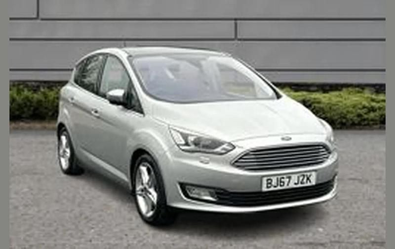 Silver Used 2017 Ford C-MAX Titanium X MPV | £8,999 (Fair price) - Image 1/4