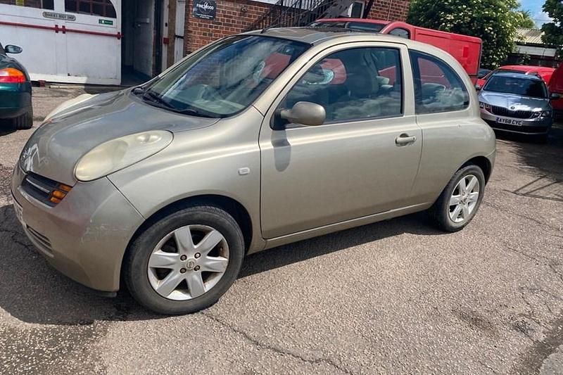 Gold Used 2004 Nissan Micra SE Hatchback | £595 (Good price) - Image 1/1