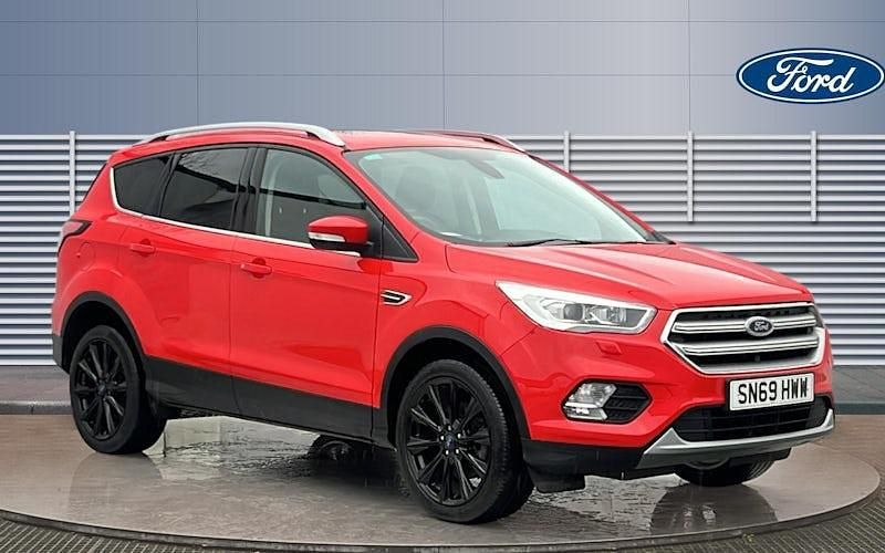 Used Ford Kuga Titanium X 182 HP (133 kW) 2019 Red SUV