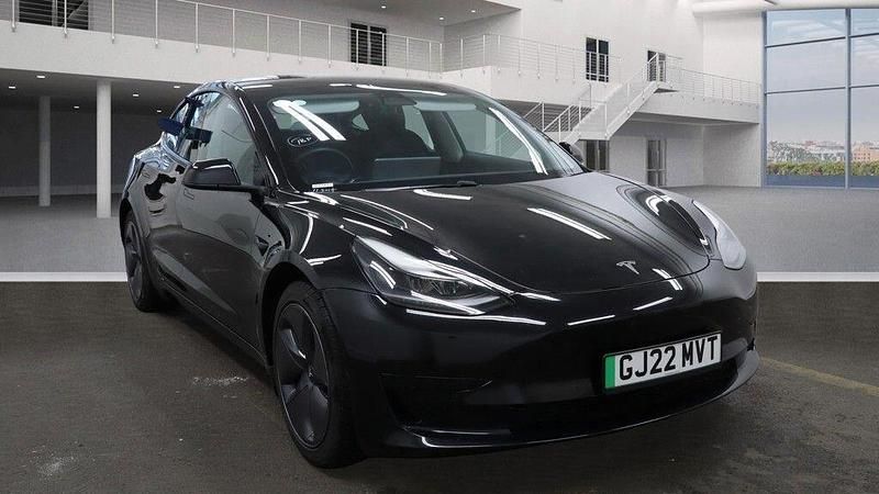 Used Tesla Model 3 Standard Range 52 kW (72 HP) 2022 Black Sedan