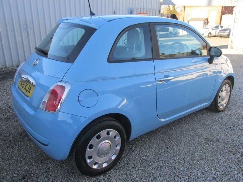 Used Fiat 500 Pop 2015 Blue Hatchback