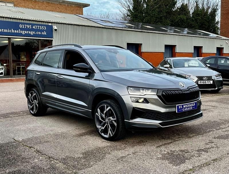 Used Skoda Karoq SportLine 2022 Grey SUV