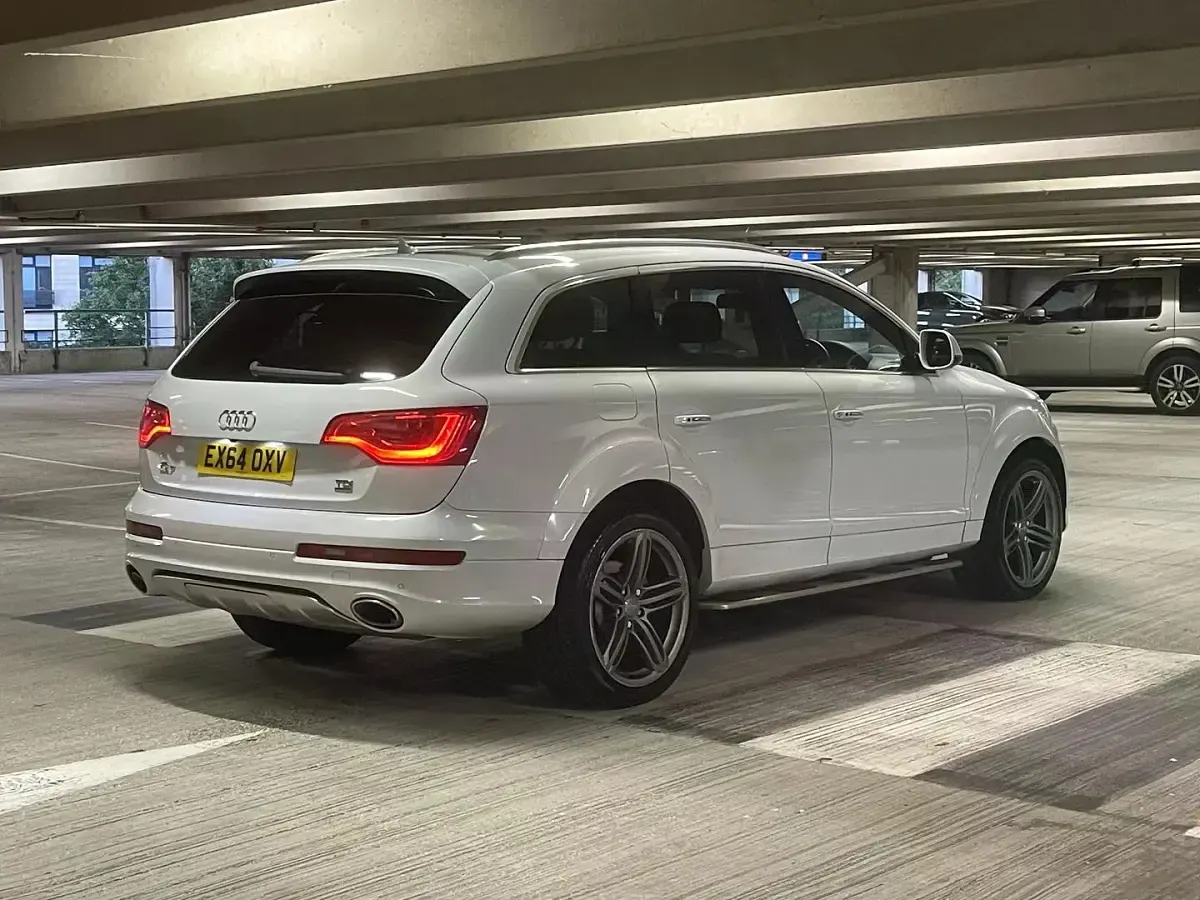 Used Audi Q7 S-Line 245 HP (180 kW) 2014 White SUV