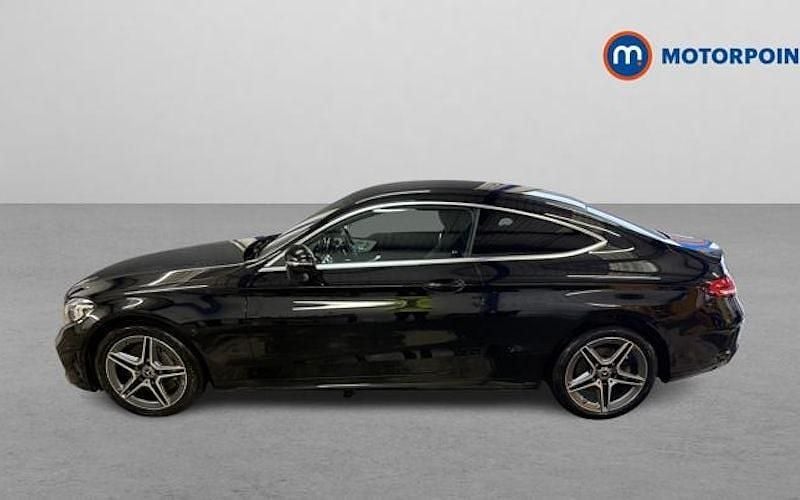 Used Mercedes C300 AMG line 265 HP (194 kW) 2022 Black Coupe