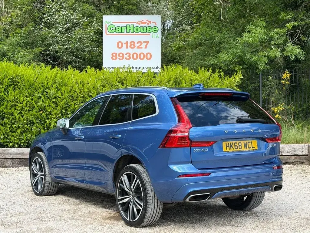 Used Volvo XC60 R-Design Pro 384 HP (282 kW) 2018 Blue SUV