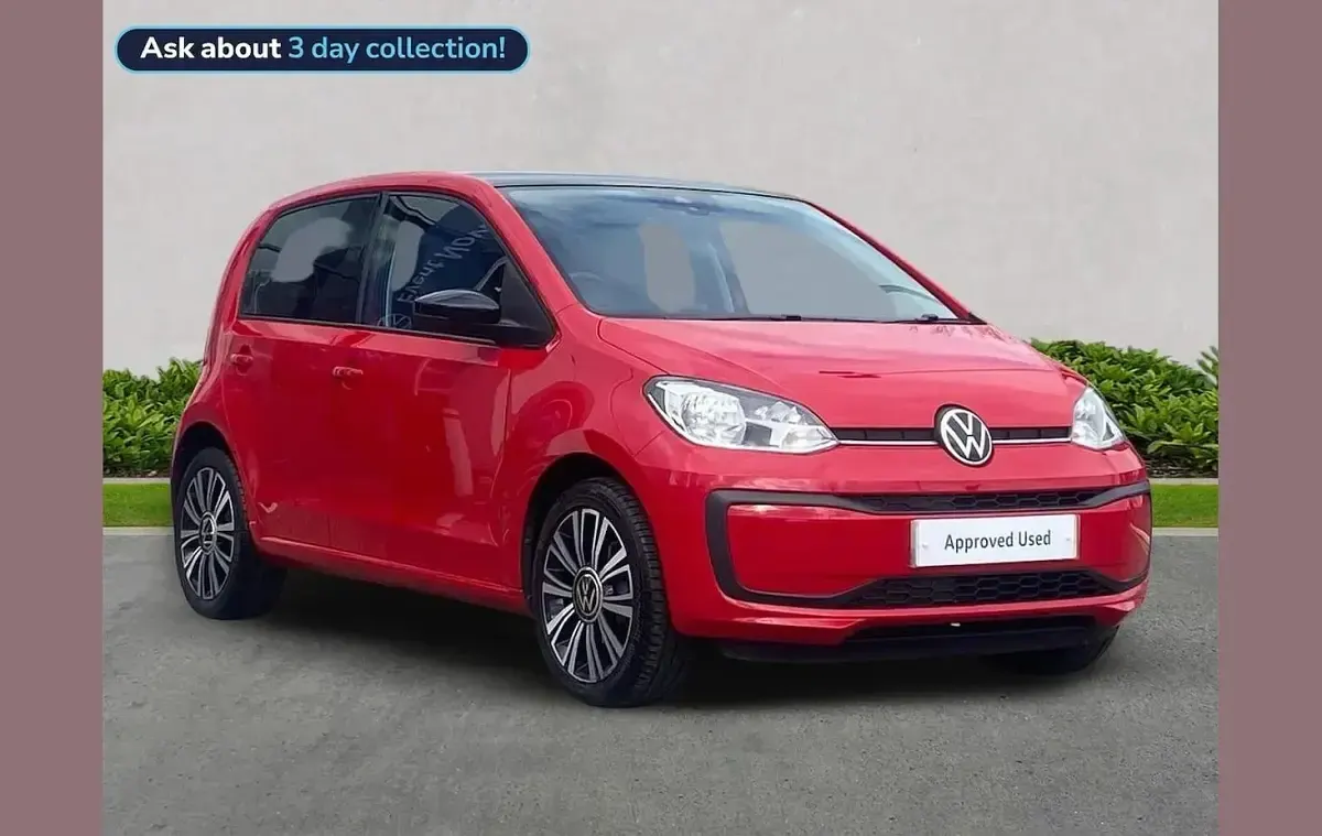 Begagnad VW up! Black Edition 65 HK (47 kW) 2022 Röd Halvkombi