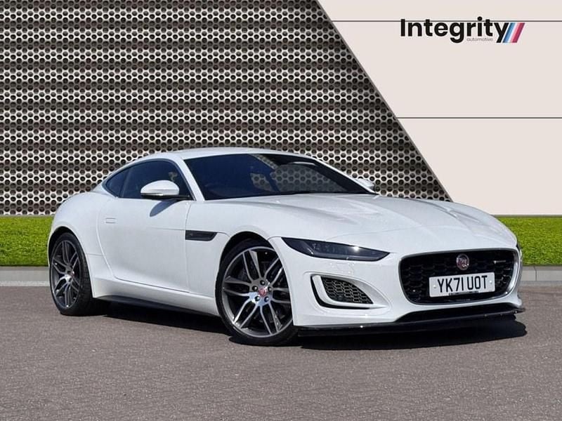 White Used 2022 Jaguar F-Type R-Dynamic Coupe | £46,000 (Super price) - Image 1/4