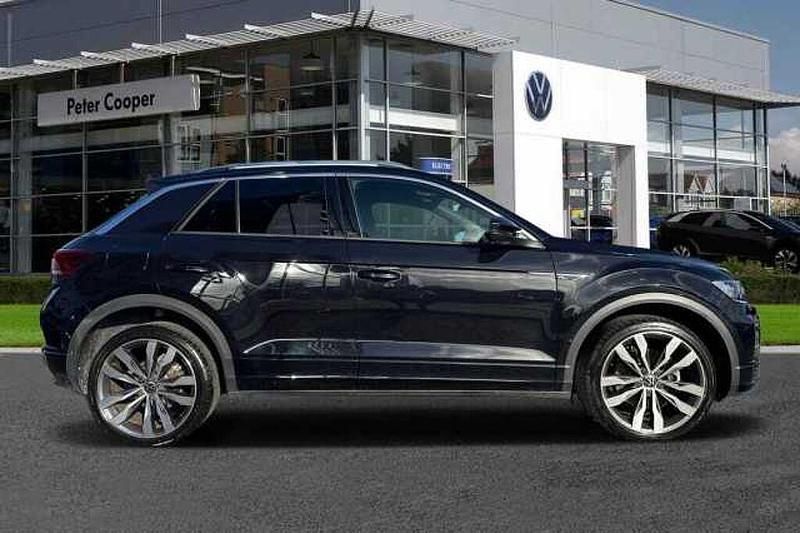Used VW T-Roc R-line 150 HP (110 kW) 2022 Black SUV