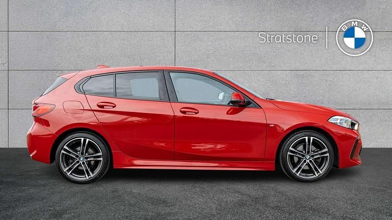 Used BMW 118 M Sport 134 HP (98 kW) 2024 Red Hatchback