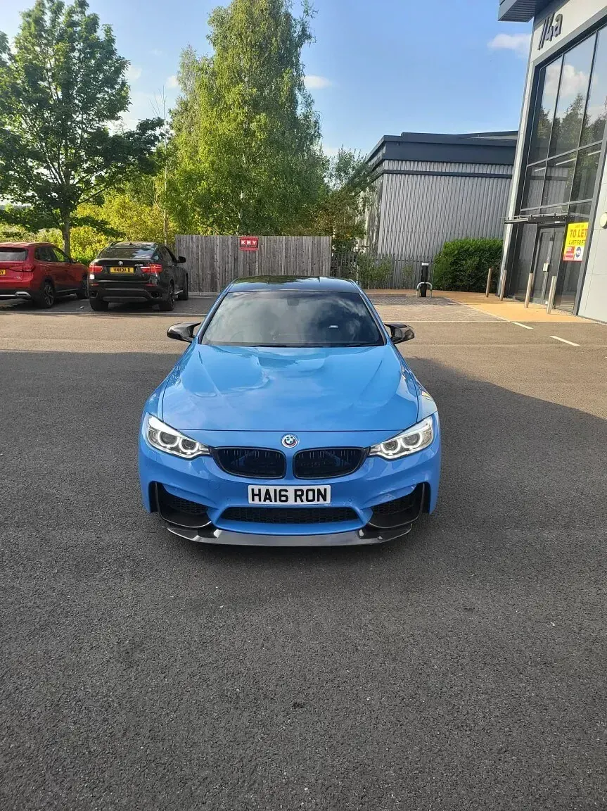 Used BMW M4 Competition Edition 431 HP (317 kW) 2016 Blue Coupe