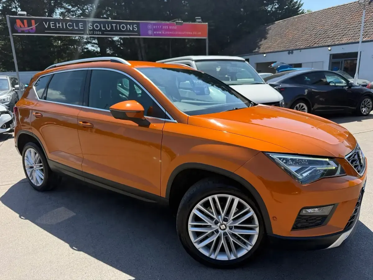 Used Seat Ateca XCELLENCE 150 HP (110 kW) 2019 Orange SUV
