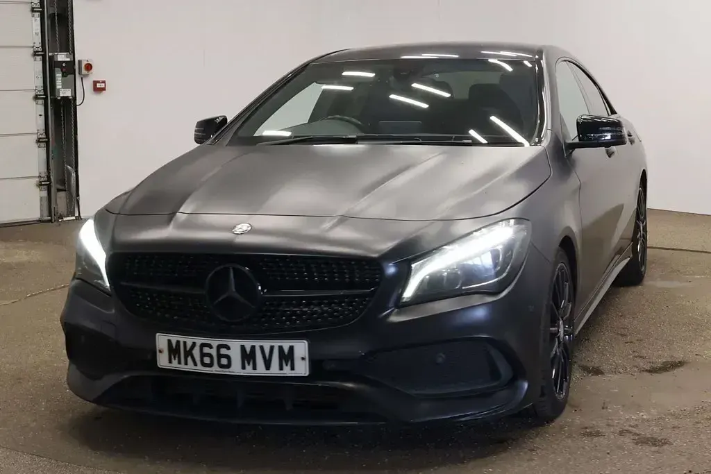 Used Mercedes CLA220 AMG line 2016 Silver Coupe