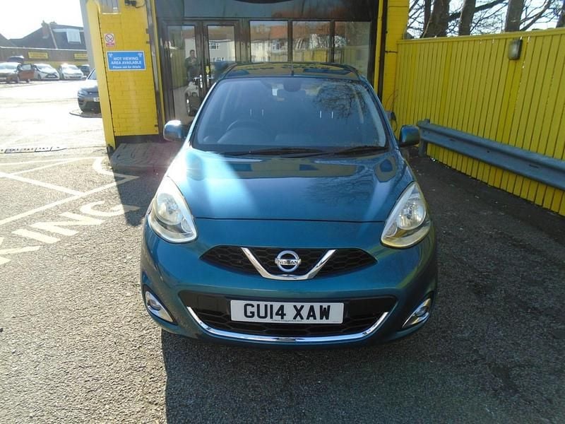 Used Nissan Micra Acenta 80 HP (58 kW) 2014 Blue Hatchback