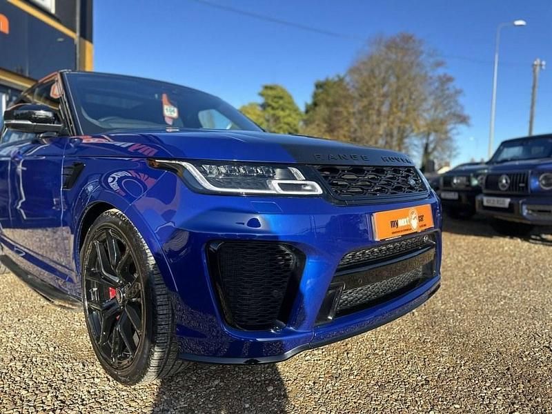 Used Land Rover Range Rover Sport SVR 575 HP (422 kW) 2020 Blue SUV
