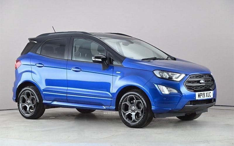 Used Ford Ecosport ST-Line 125 HP (91 kW) 2019 Blue SUV