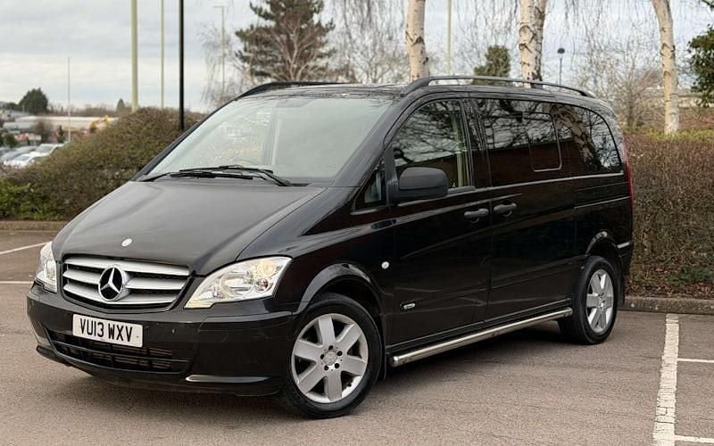 Used Mercedes Vito 166 HP (122 kW) 2013 Black Van
