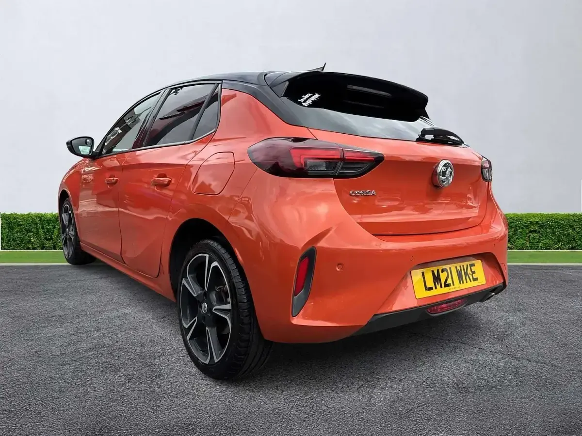 Used Vauxhall Corsa SRi 2021 Orange Hatchback