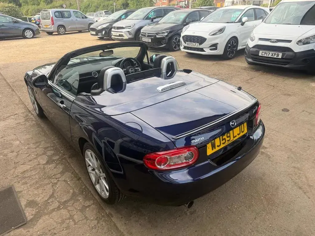 Used Mazda MX5 Inclusive 161 HP (118 kW) 2009 Blue Cabriolet