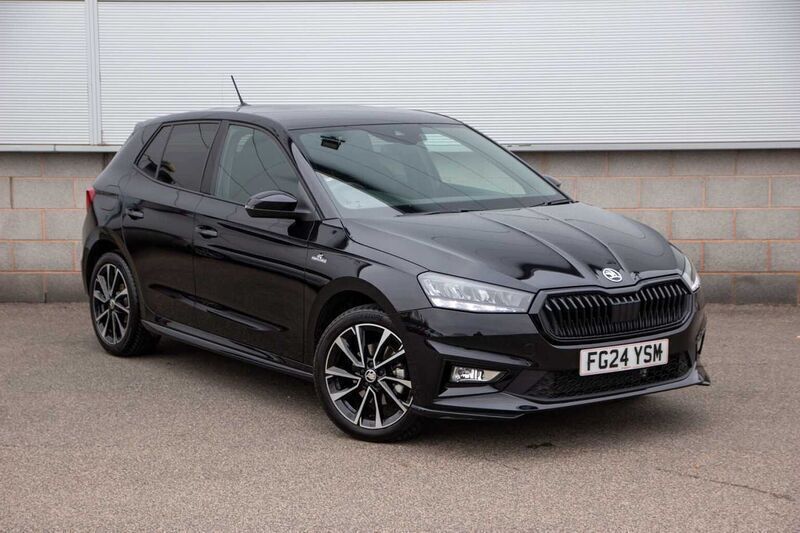 Black Used 2024 Skoda Fabia Monte Carlo Hatchback | £18,595 (Fair price) - Image 1/4