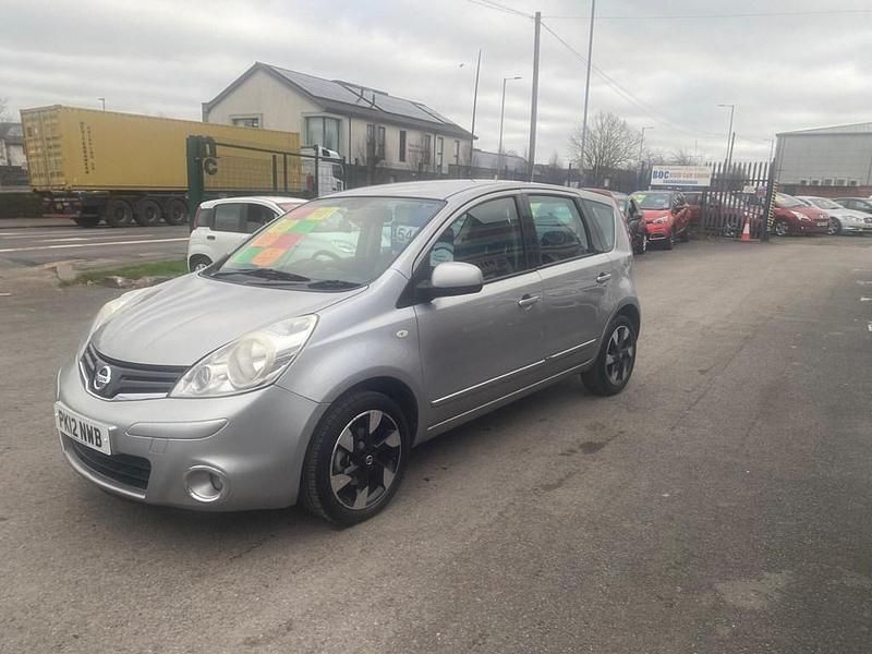 Used Nissan Note Acenta 110 HP (80 kW) 2012 Silver Hatchback