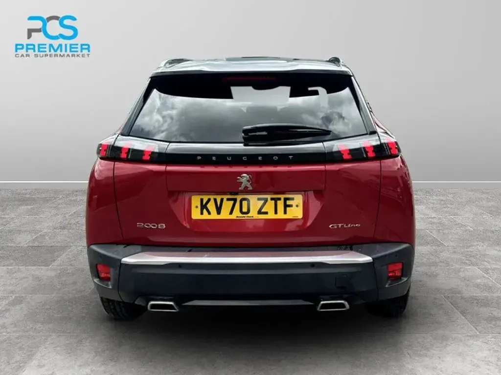 Used Peugeot 2008 GT-line 2020 Red SUV