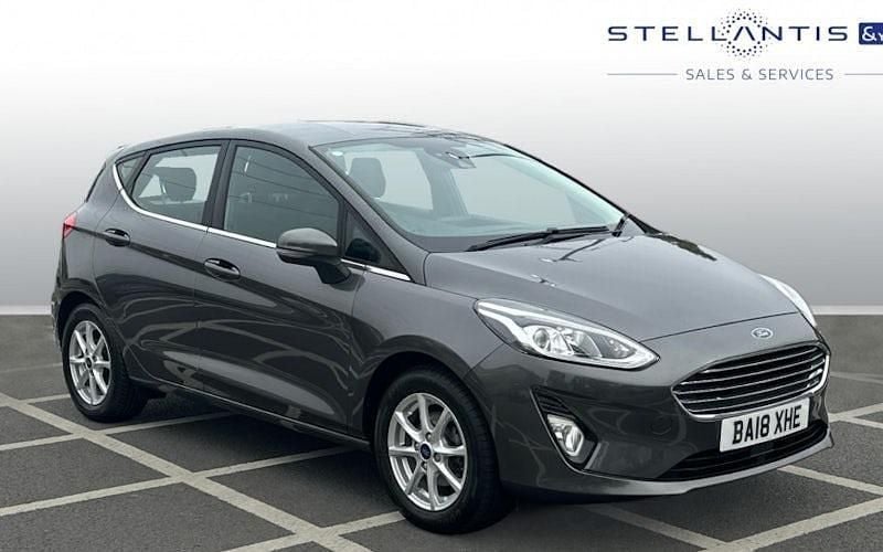 Grey Used 2018 Ford Fiesta Zetec Hatchback | £6,675 (Fair price) - Image 1/4
