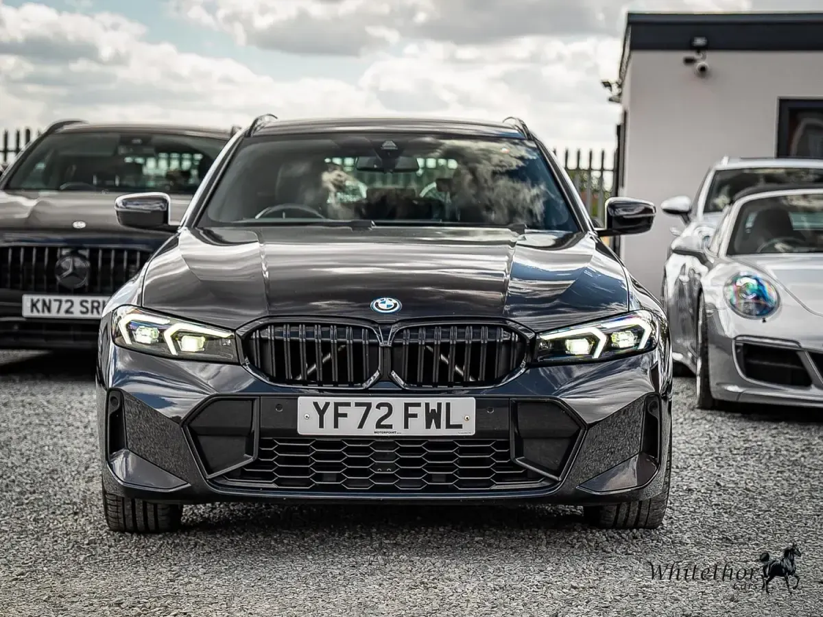 Used BMW 330e M Sport 292 HP (214 kW) 2022 Black Estate